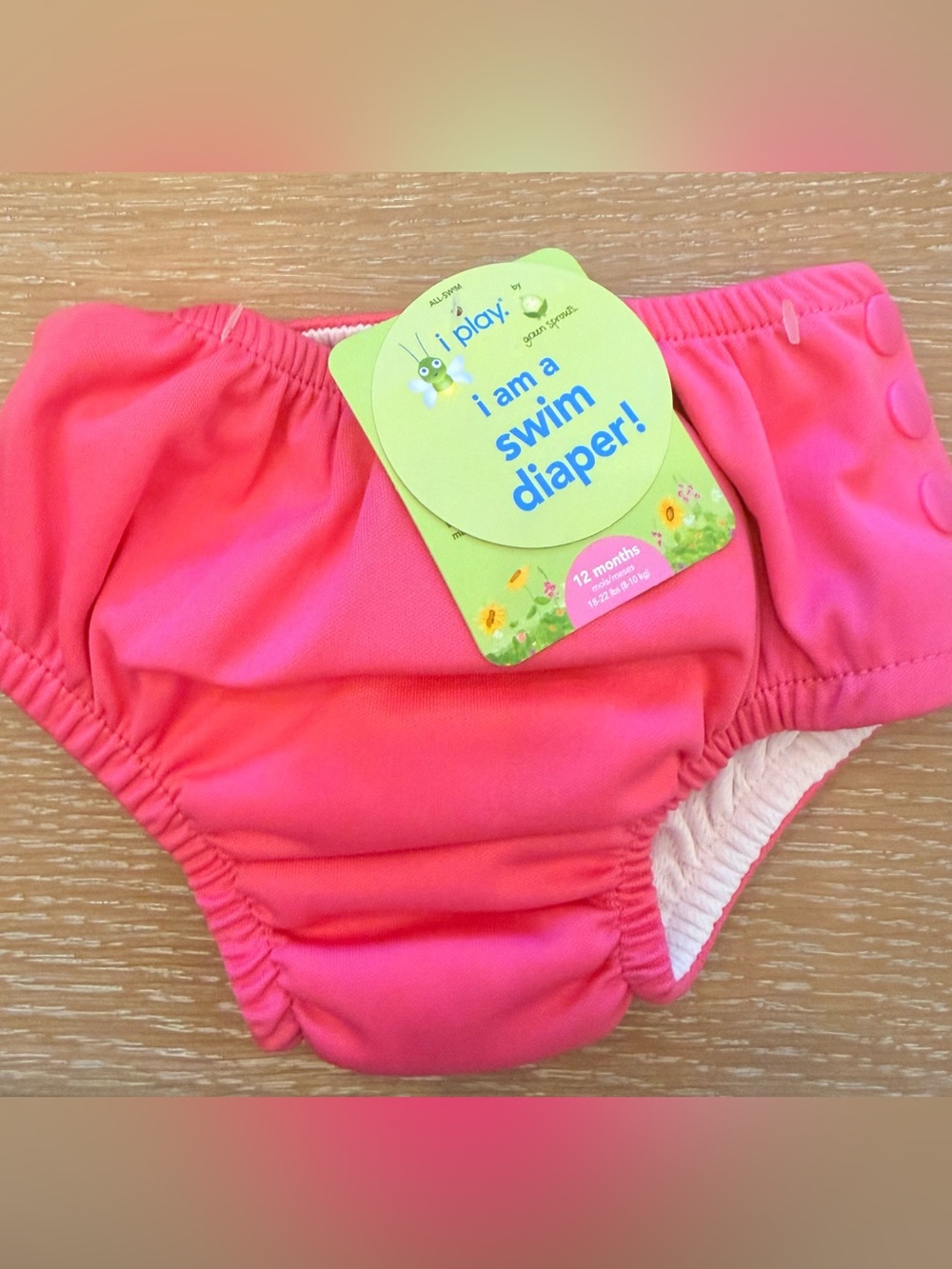 i play. Pink Swim Diaper Cover